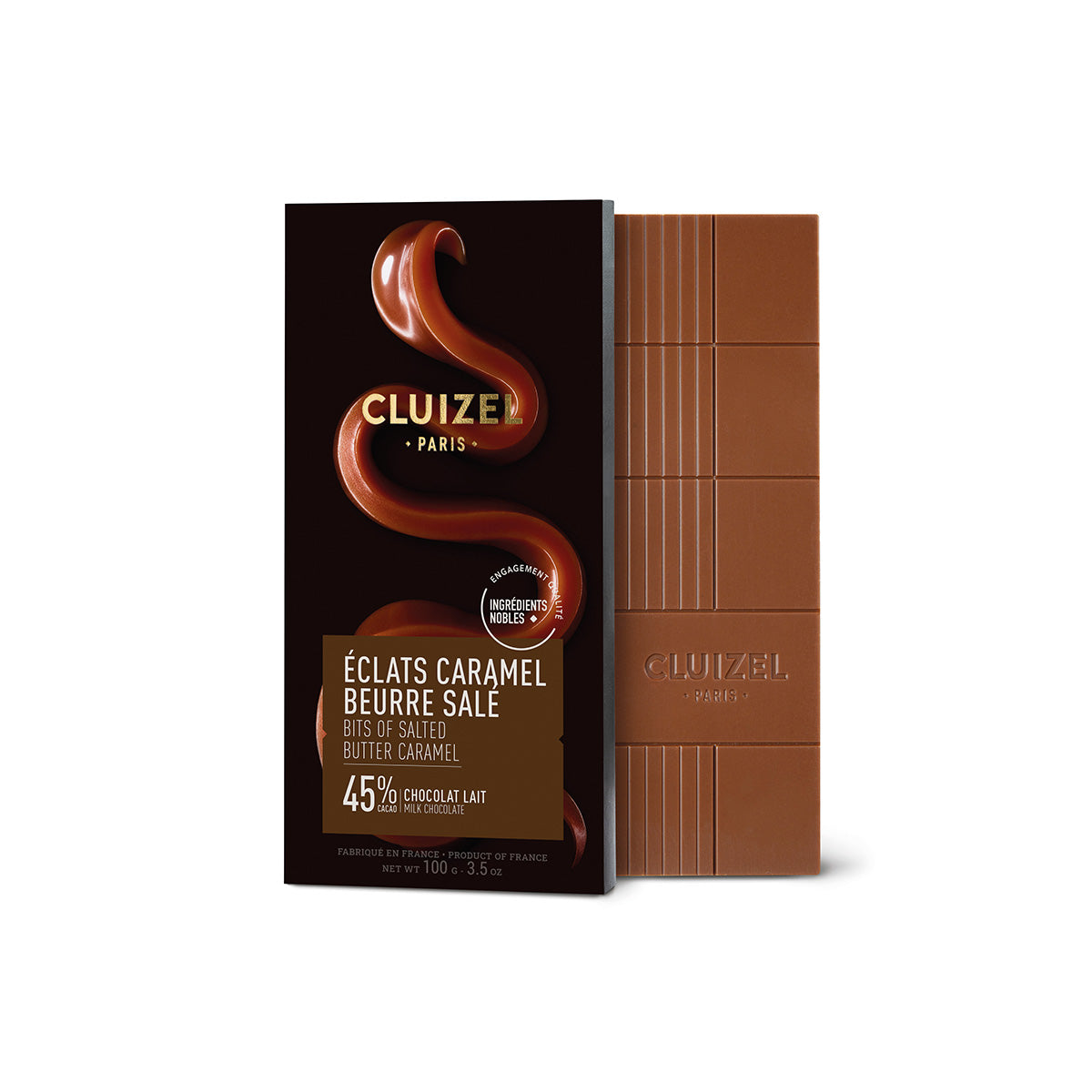 Michel Cluizel Milk Salted Butter Caramel 45%, 100g