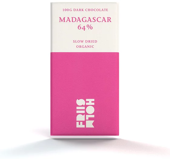 Friis Holm Madagascar 64% Slow Dried, 100g