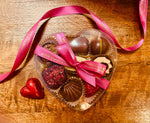 Valentine's Clear Heart Box of Chocolates
