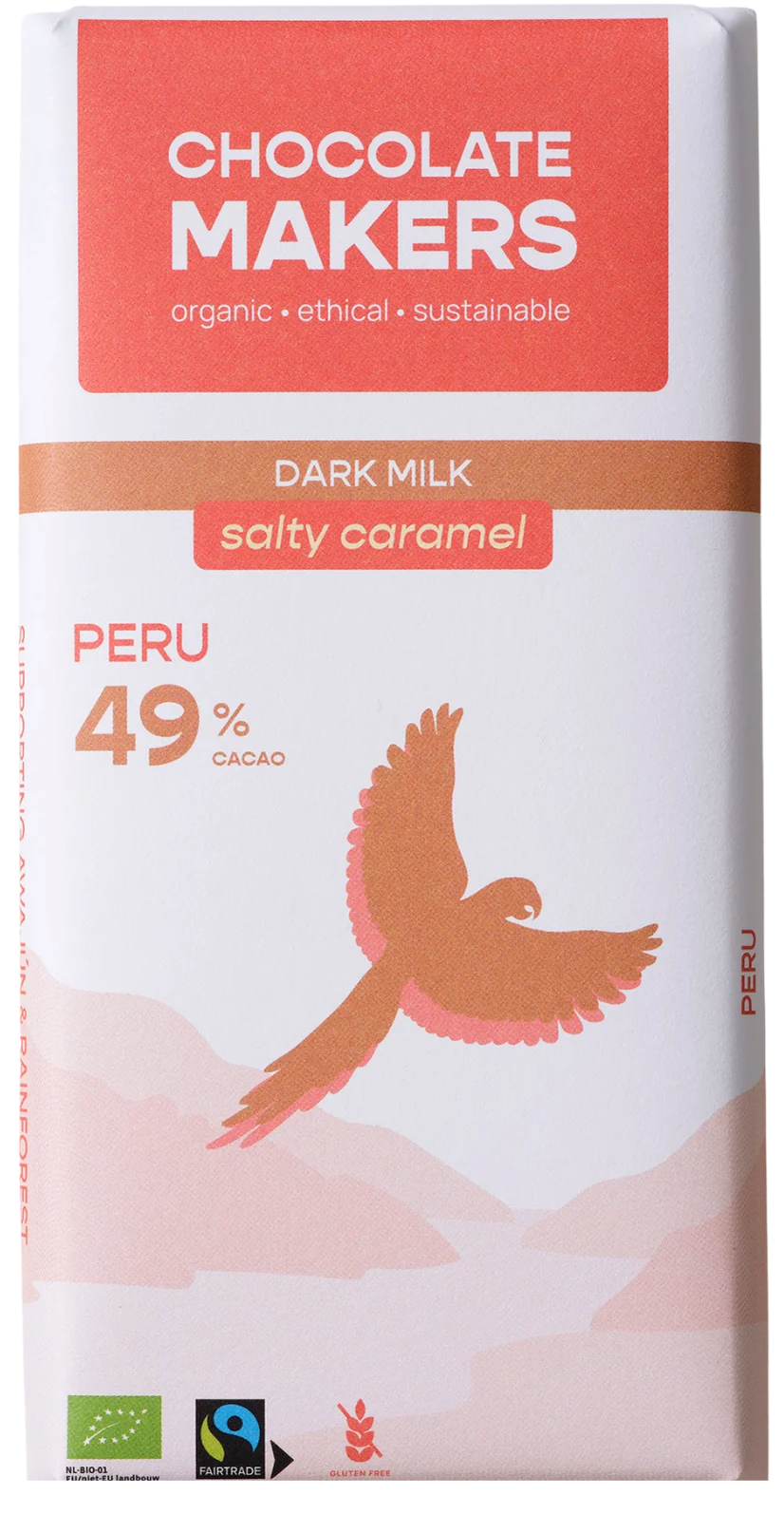 Chocolate Makers Peru 49% Salty Caramel, 80g