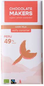 Chocolate Makers Peru 49% Salty Caramel, 80g