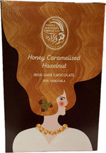 Hazel Mountain Honey Caramelised Hazelnut 70%, 70g