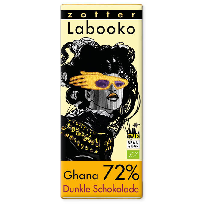 Zotter Ghana 72%, 70g
