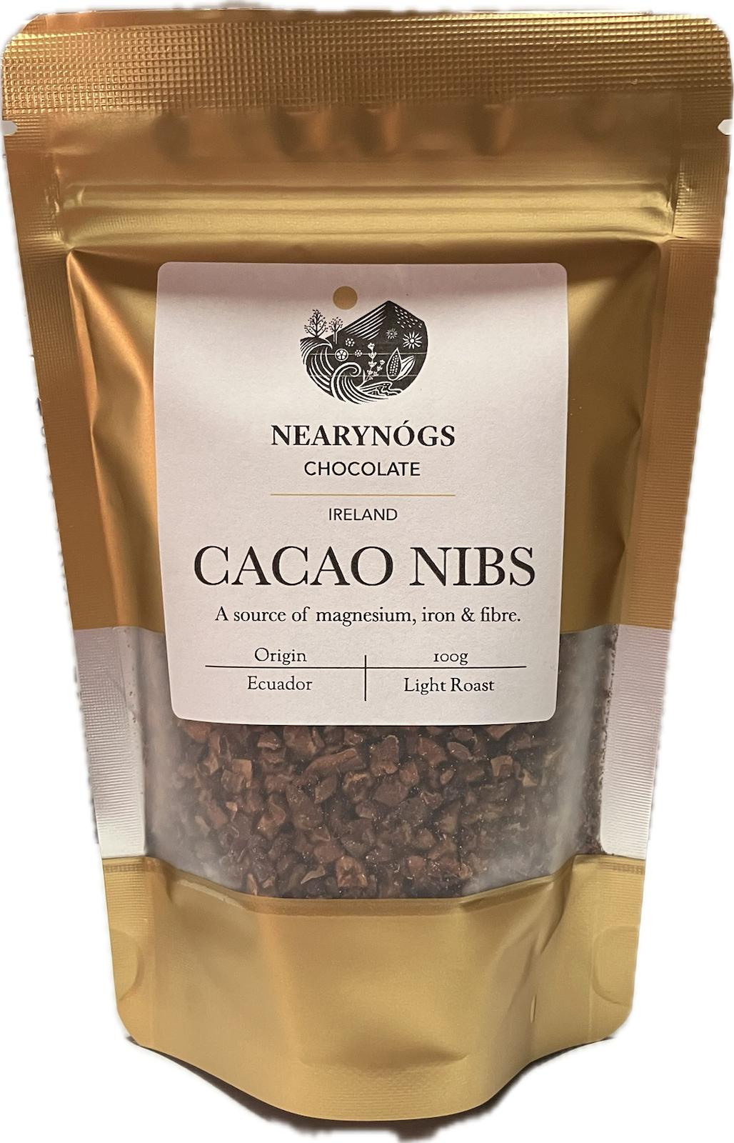 NearyNógs Cacao Nibs, 100g