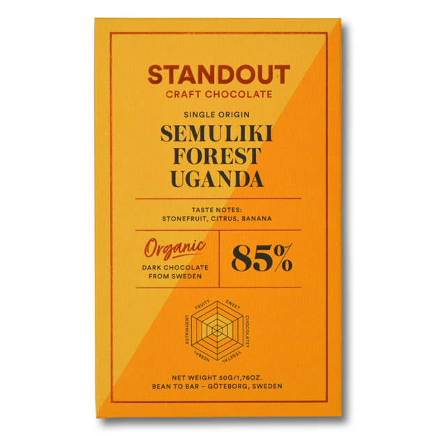 Standout Uganda Semuliki Forest 85%, 50g