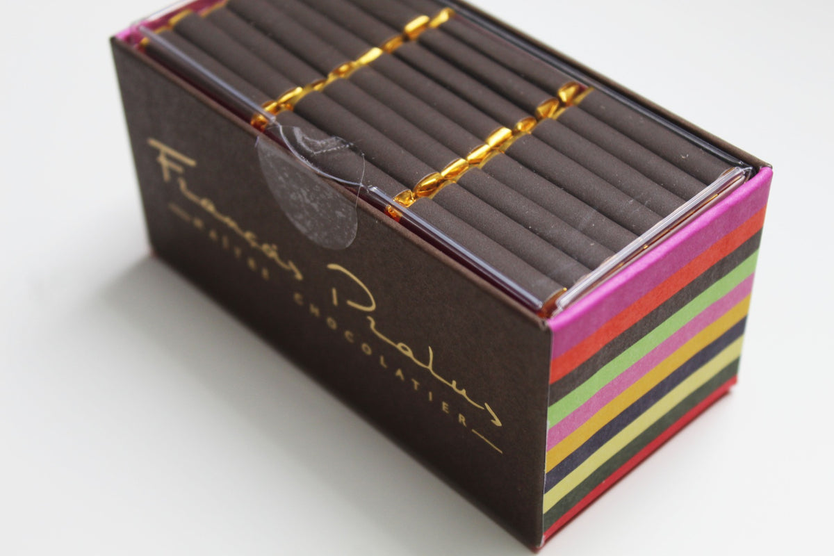 Pralus 100% Bio Napolitains, Organic 100% Madagascar chocolate squares, 120g (24x5g)