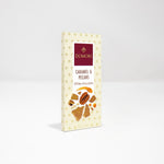 Domori Caramel & Pecans White Chocolate, 75g