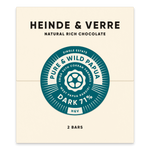 Heinde & Verre Pure and Wild Papua 71% Dark Chocolate, 70g