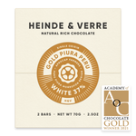 Heinde & Verre Gold Piura Peru, 37% White Chocolate, 70g