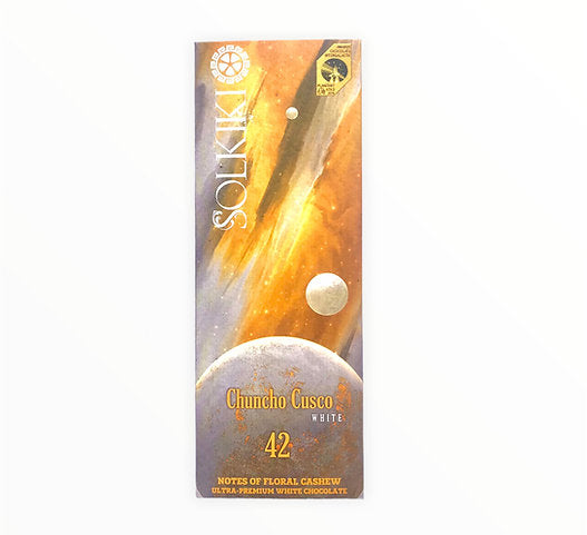 Solkiki Sparkling Ginger Beer 42%, Dairy-free White Chocolate, 56g