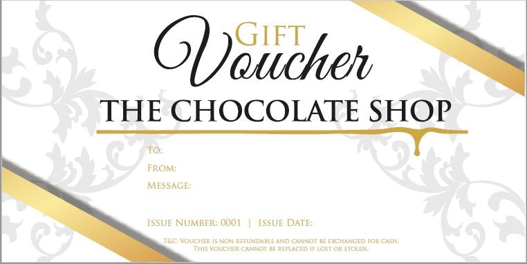 Chocolate Gifts: €75 gift voucher for The Chocolate Shop