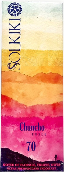 Solkiki Chuncho Cusco, 70% Dark Chocolate, 56g