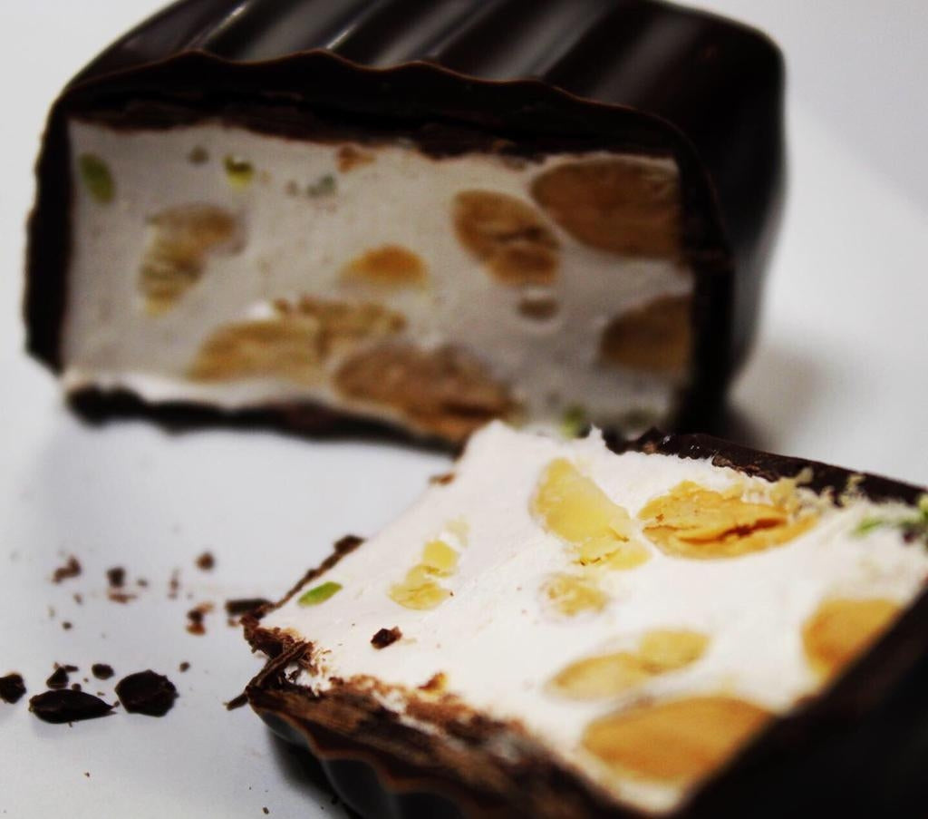 Dark Chocolate Nougat Cube, 50g | Michel Cluizel