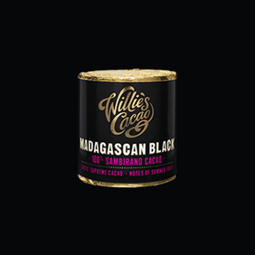 Willie's Cacao 100% Cylinder - Madagascan Black Sambirano, 180g