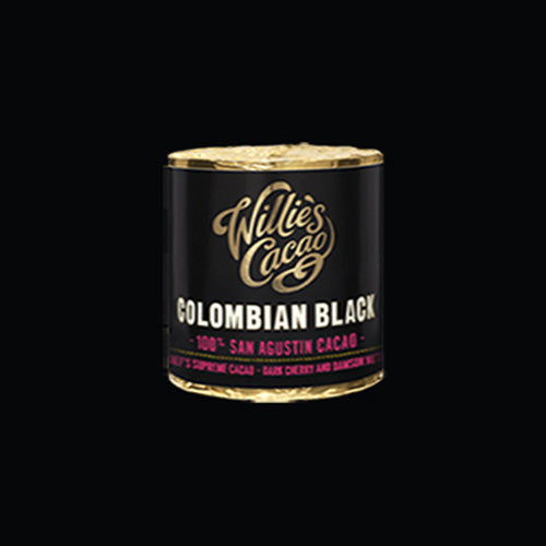 Willie's Cacao 100% Cylinder - Colombian Black San Agustin, 180g