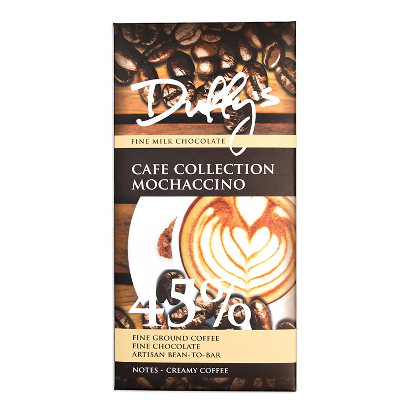 Duffy's Mochaccino 45% Coffee Milk Chocolate, 60g