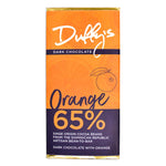 Duffy's 65% Dark Chocolate with Orange, 60g