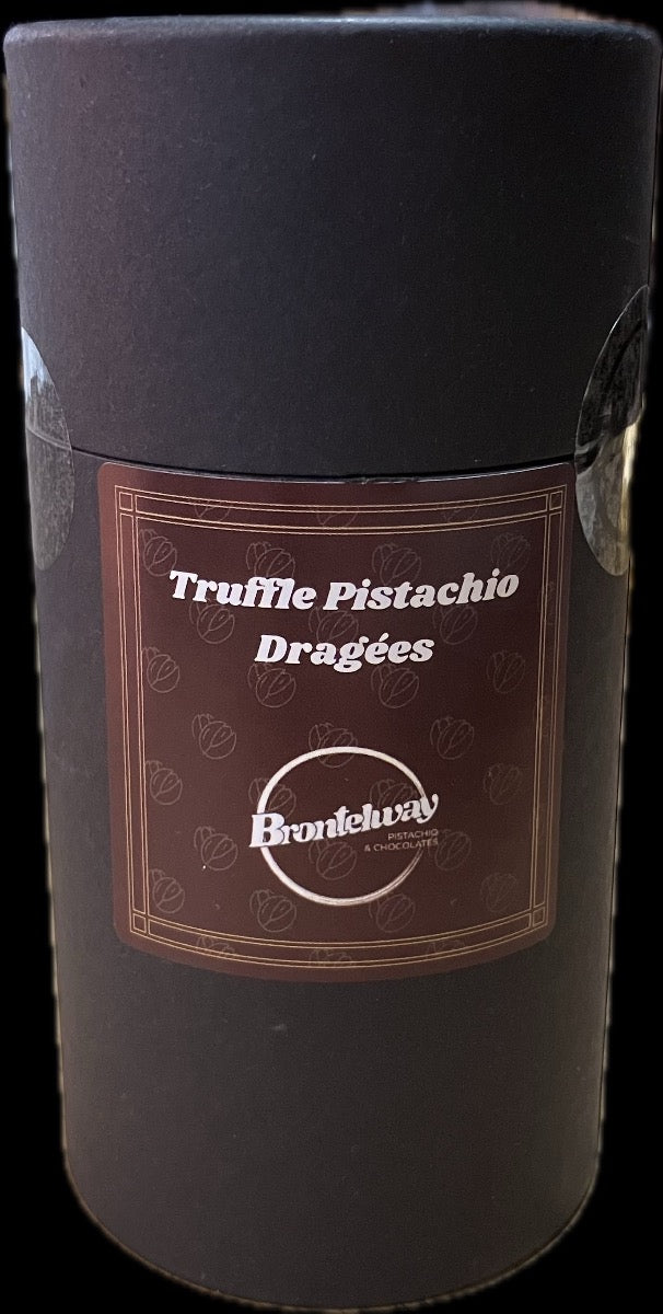 Brontelway Milk Choc Truffle Pistachios, 110g Tube