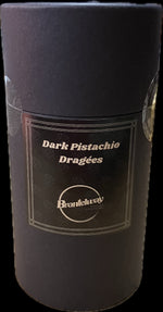 Brontelway Dark Chocolate Pistachio Dragées, 110g Tube