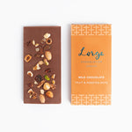 Lorge Milk Chocolate Bar with Fruit and Nut, 100g