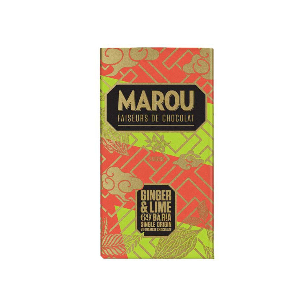 Marou Bà Rịa 69% Ginger & Lime, 80g