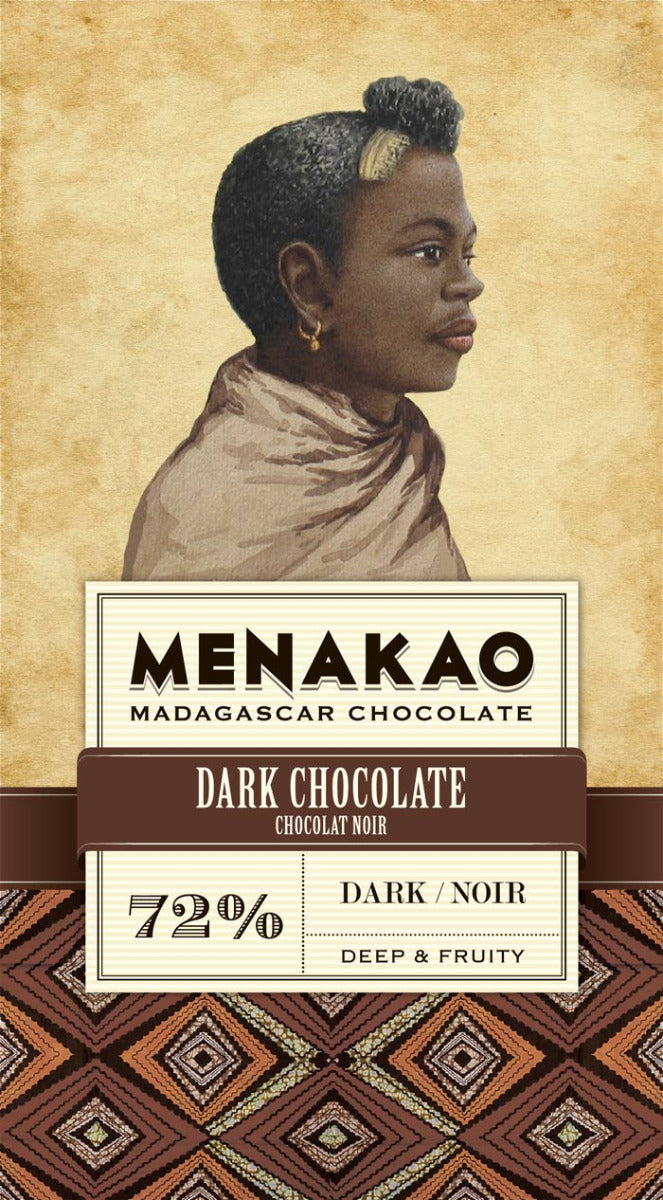 Menakao Dark Chocolate 72%, 75g