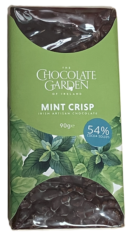 Chocolate Garden of Ireland Mint Crisp Bar, 90g