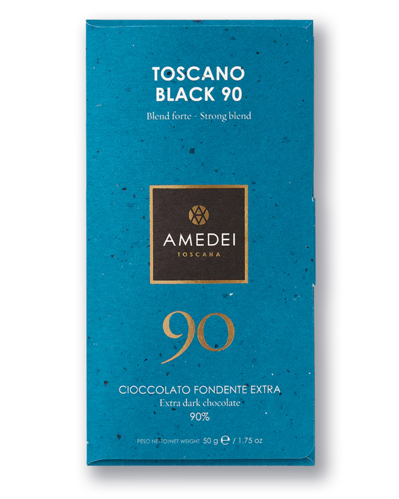 Amedei Toscano Black Chocolate 90%, 50g