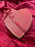 Red & Gold Heart Box with Valentines Chocolates