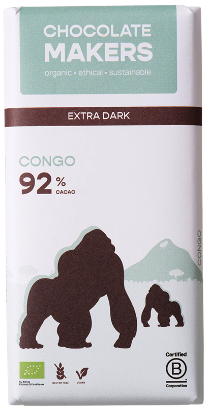 Chocolate Makers Congo 92%, 90g