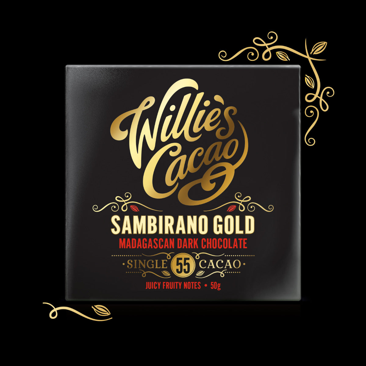 Willie's Cacao Sambirano Gold 55%, 50g