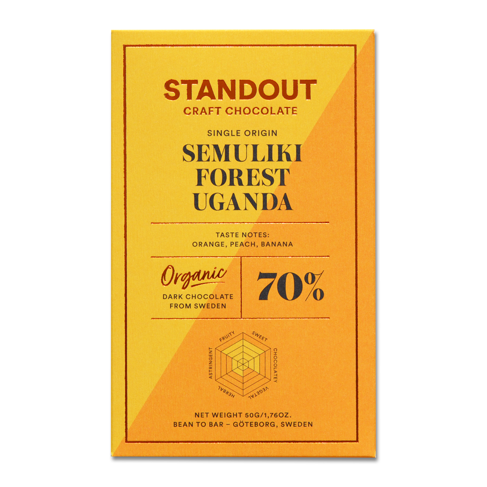 Standout Uganda Semuliki Forest 70%, 50g