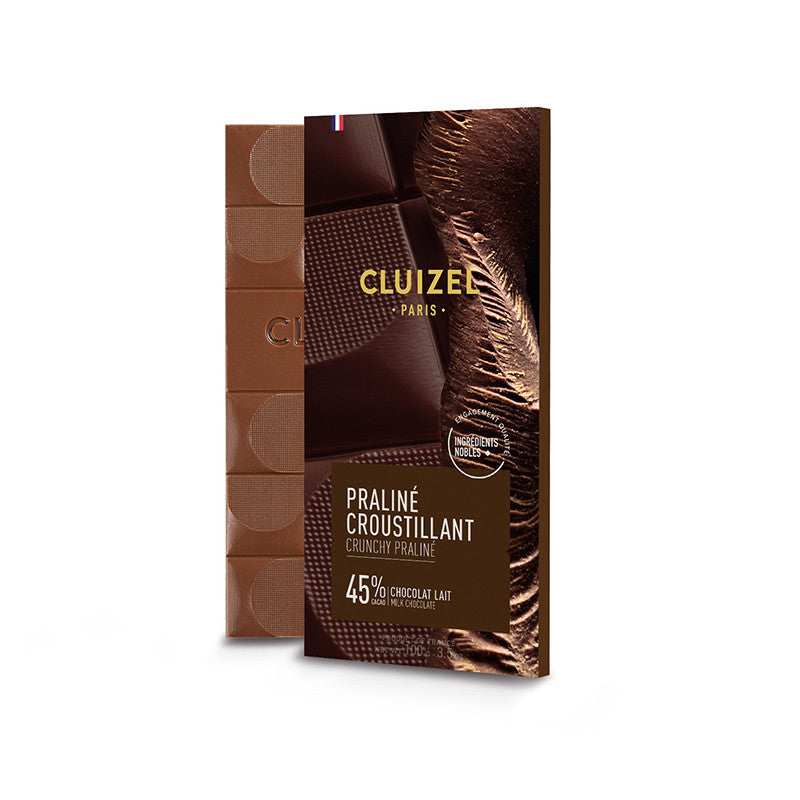 Cluizel Crunchy Praliné 45%, 100g