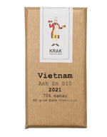 Krak Vietnam Ahn Em B10 70% Dark Chocolate, 80g