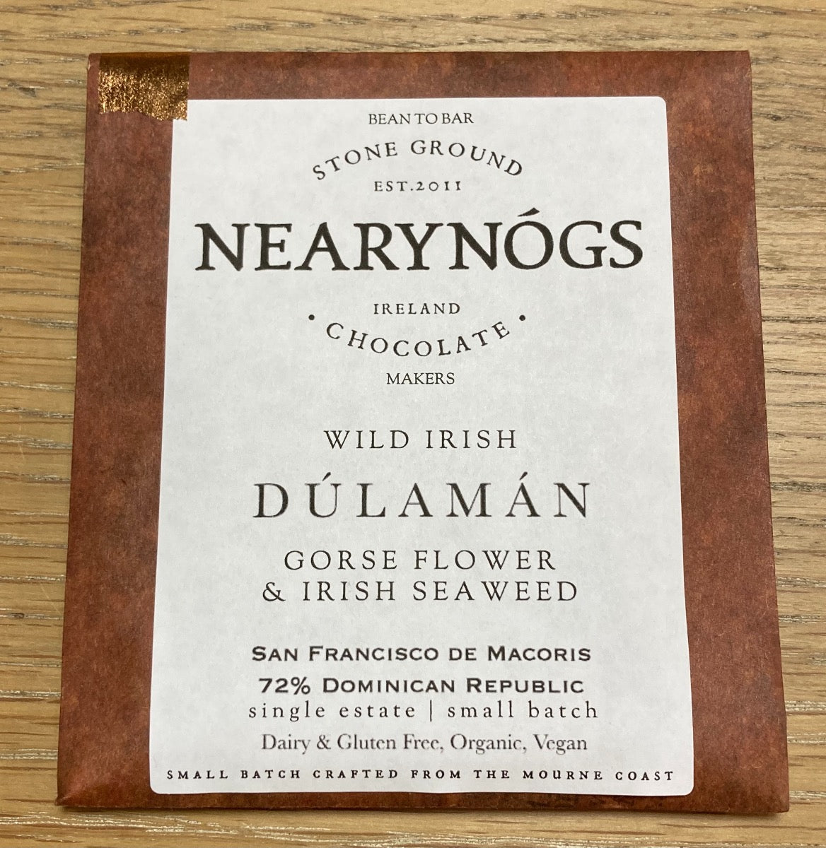 NearyNógs Dúlamán - Gorse Flower & Irish Seaweed 70%, 60g