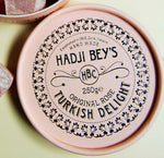 Hadji Bey Turkish Delight - Original Rose flavour, 250g Gift Box