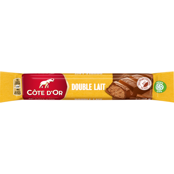Côte d'Or Double Milk Chocolate Praline Bar, 46g