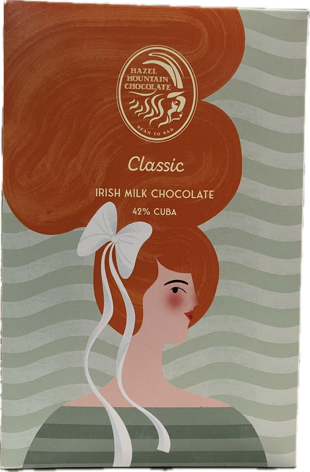 Hazel Mountain Classic Irish Milk 42%, 70g