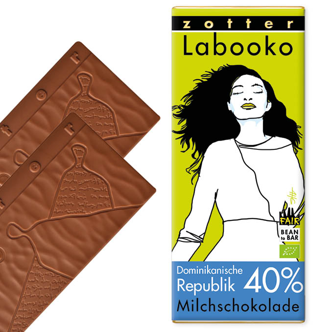 Zotter Dominican Republic 40%, 70g