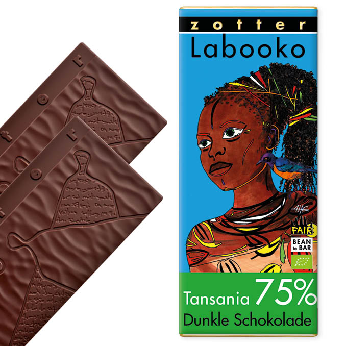 Zotter Tanzania 75%, 70g