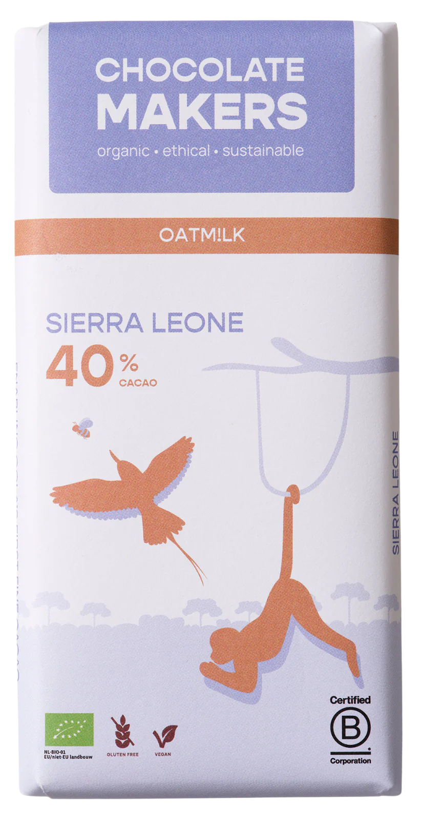 Chocolate Makers Sierra Leone 40%, 80g