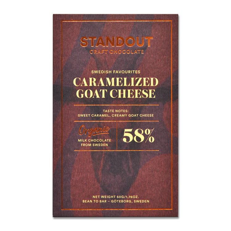 Standout Caramelized Goat Cheese 58%, 50g