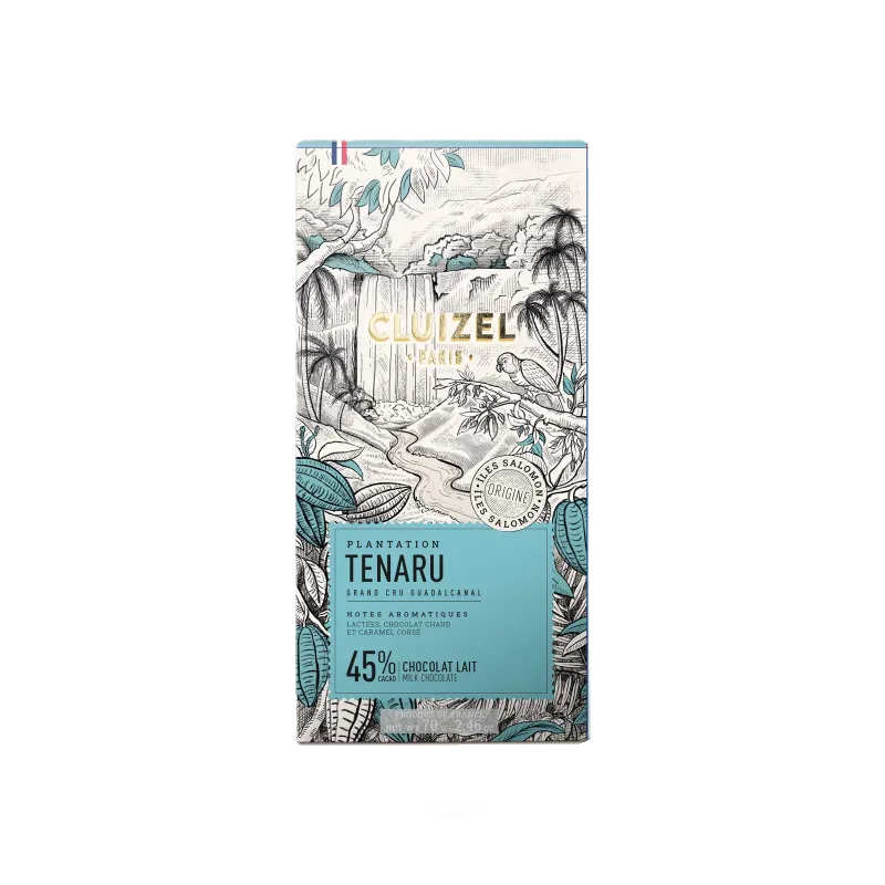Cluizel Tenaru Milk 45%, 70g