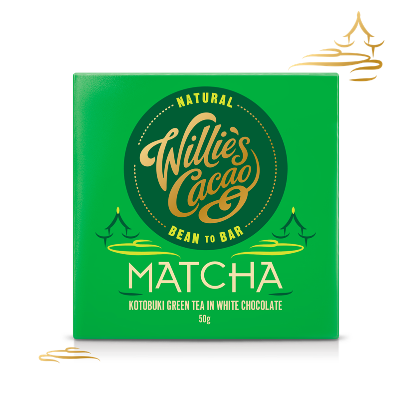 Willie's Cacao Matcha 38%, 50g