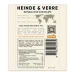 Heinde & Verre Gold Piura Peru, 37% White Chocolate, 70g