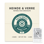 Heinde & Verre Bold Brazil, 71% Dark Chocolate, 70g