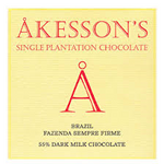 Akesson’s 55% Cocoa Brazil Dark Milk Chocolate, 60g