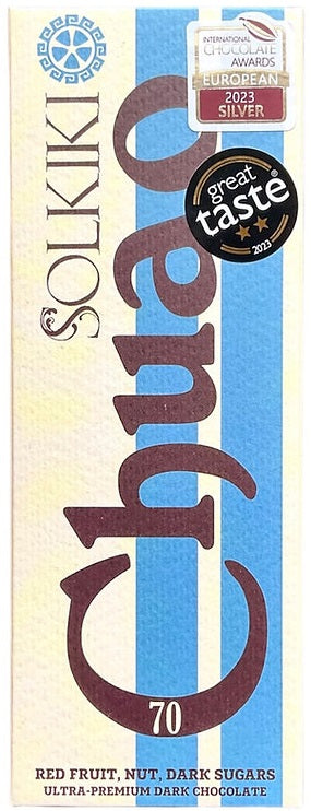 Solkiki Chuao, 70% Dark Chocolate, 56g