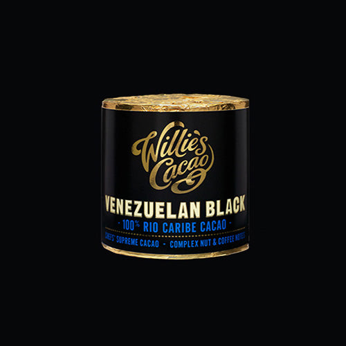Willie's Cacao 100% Cylinder - Venezuelan Black Rio Caribe, 180g