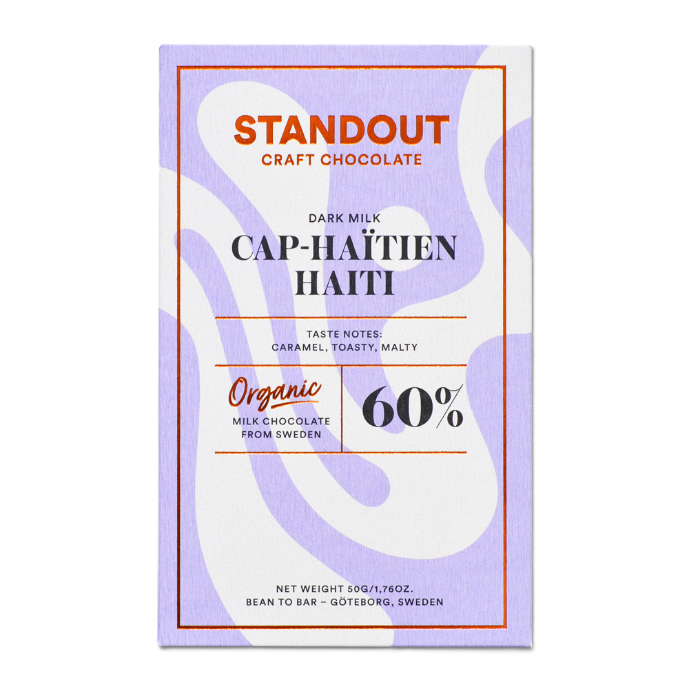Standout Haiti Cap-Haïtien 60% Dark Milk, 50g